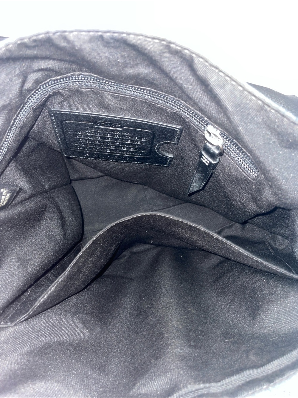 Coach ‘Varick’ Nylon Map Bag - Picture 14 of 16
